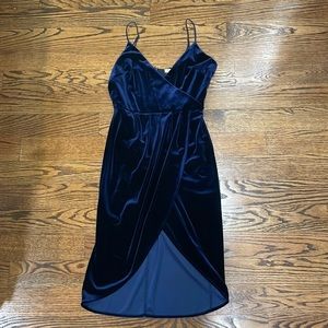 Blue Velvet dress